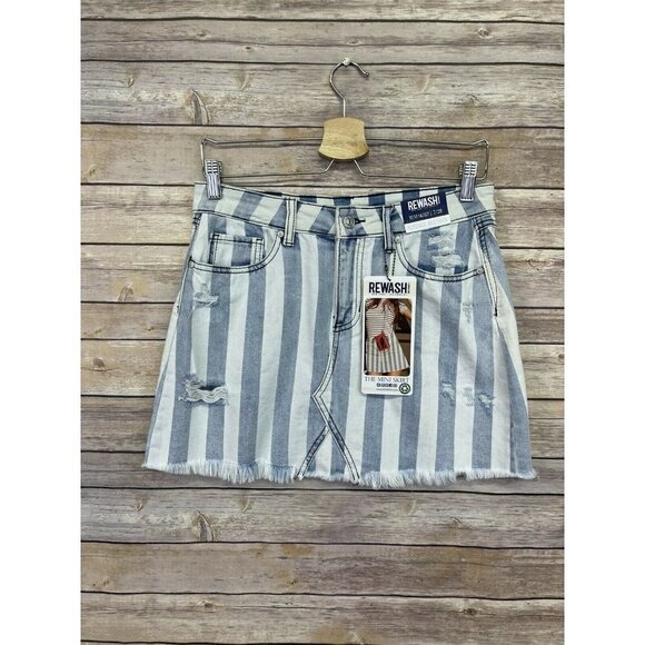 Rewash Brand NWT Women's Size 7/28 Mini Skirt Vint - Picture 1 of 10